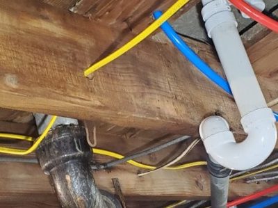 Basement mold — after